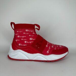 Champion Rally Scripts Womens Size 6.5 Red White CP100135W